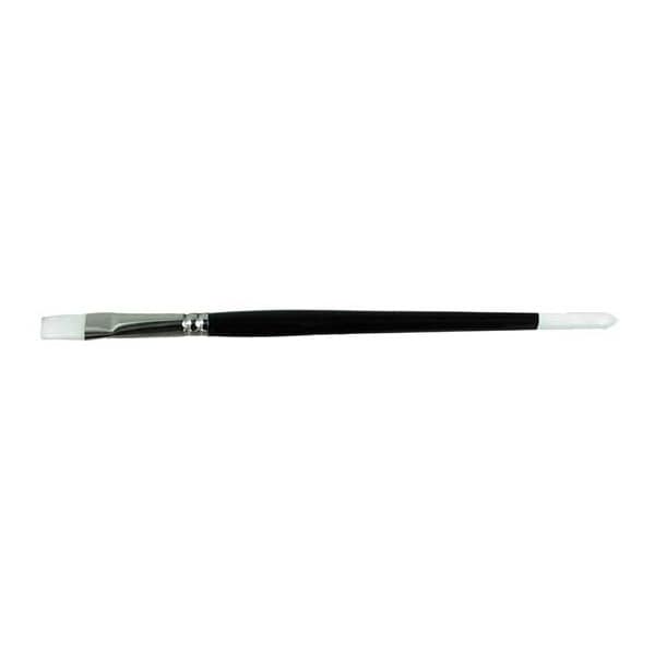 Size 8 Taklon Flat Artist Brush, PK12
